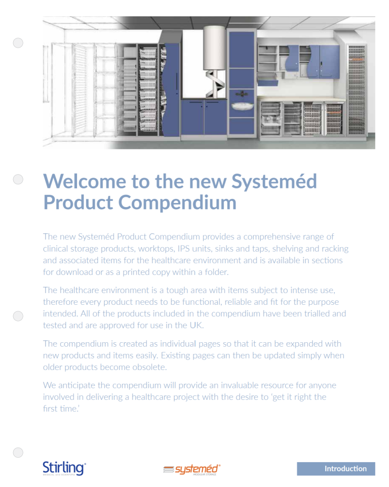 Product Compendium Introduction